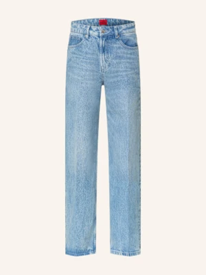 Hugo Jeansy Wide Leg blau