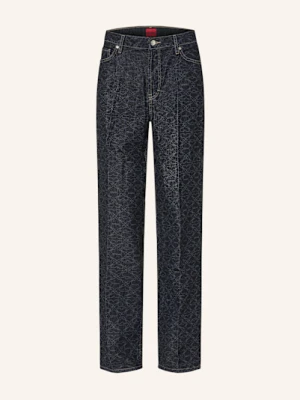 Hugo Jeansy Wide Leg blau