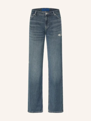Hugo Jeansy Wide Leg Gamala blau 414 NAVY