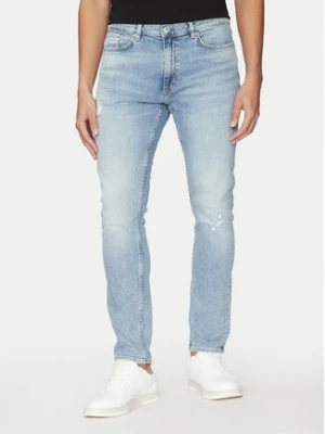 HUGO Jeansy Zane 50529117 Niebieski Extra Slim Fit