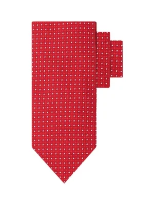 HUGO Jedwabny krawat Tie cm 6