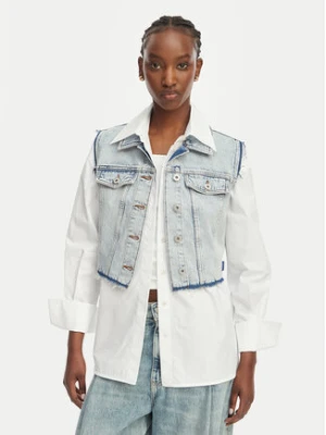 HUGO Kamizelka Garis B 50557076 Niebieski jasny Regular Fit