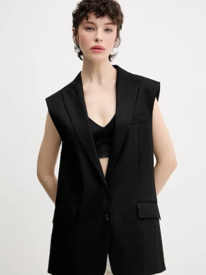 HUGO kamizelka lniana