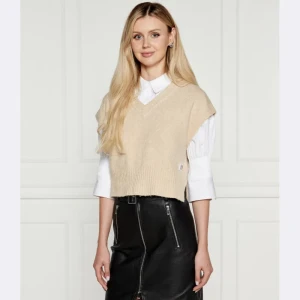 HUGO Kamizelka selleny | Regular Fit