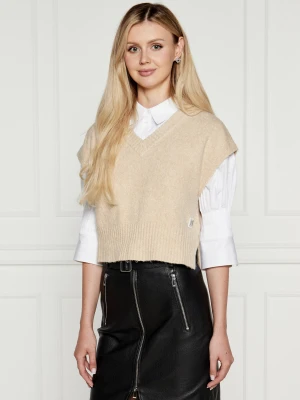 HUGO Kamizelka selleny | Regular Fit