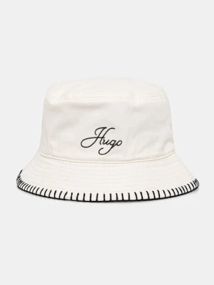 HUGO kapelusz damski bawełniany Bayla-SB