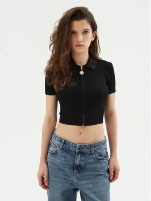 HUGO Kardigan 50532254 Czarny Regular Fit