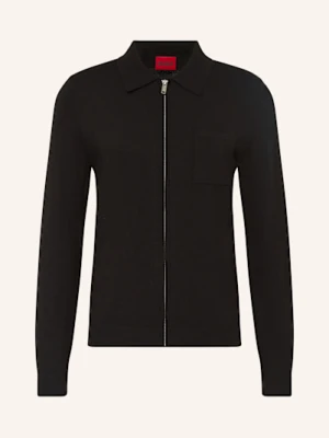 Hugo Kardigan San Jean schwarz