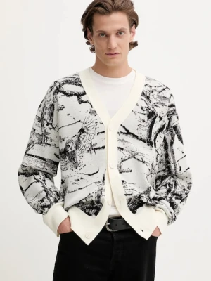 HUGO kardigan z dodatkiem wełny Servot