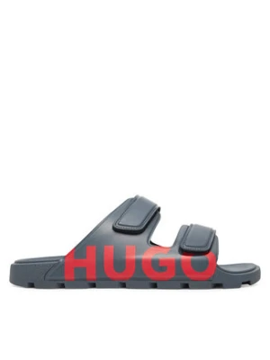 HUGO Klapki Evander 50542042 Szary