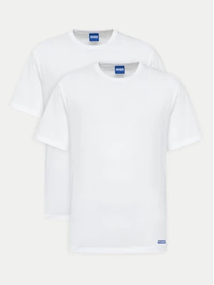 Hugo Komplet 2 t-shirtów Naolo 50522383 Biały Regular Fit