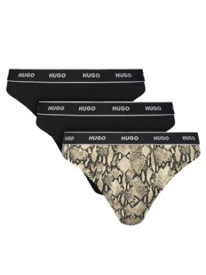 HUGO Komplet 3 par stringów 50495870 Kolorowy