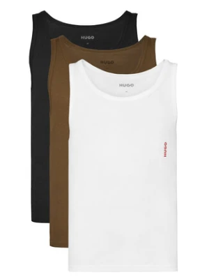 HUGO Komplet 3 tank topów 50545681 Kolorowy Slim Fit