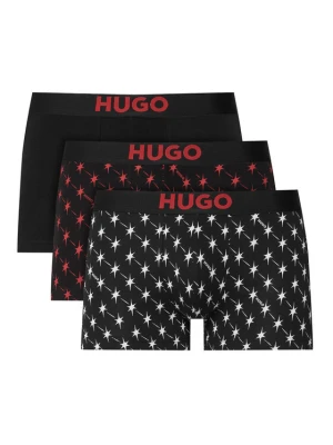 HUGO Komplet bokserek 50549140 Bordowy