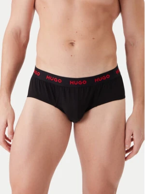 HUGO Komplet slipów Hipbrief Triple 50532570 Czarny