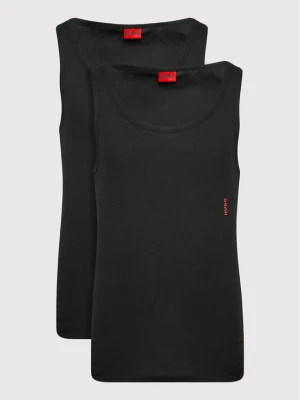 HUGO Komplet tank topów 50469778 Czarny Slim Fit