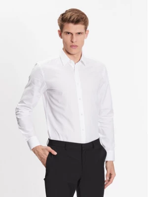 Hugo Koszula 50479219 Biały Extra Slim Fit