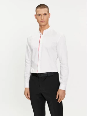 Hugo Koszula 50513926 Biały Slim Fit