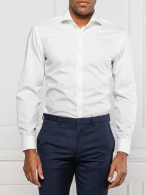 HUGO Koszula C-Jason | Slim Fit | easy iron biały