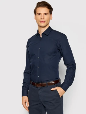 Hugo Koszula C-Jenno 50289499 Granatowy Slim Fit Niebieski