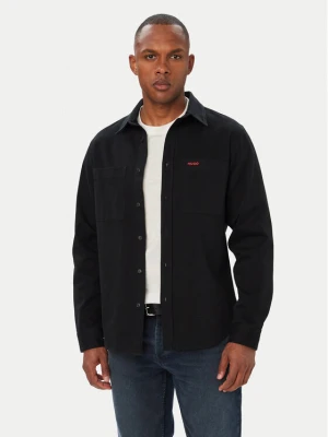 HUGO Koszula Egrin 50566885 Czarny Regular Fit