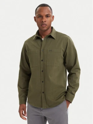 HUGO Koszula Egrin 50566885 Zielony ciemny Regular Fit
