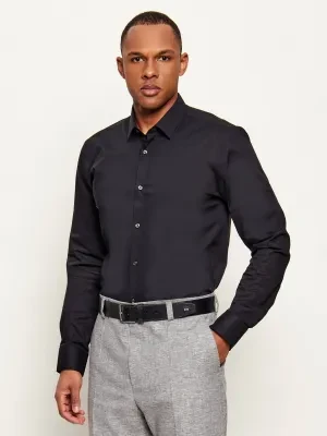 HUGO Koszula Elisha02 102 | Extra slim fit | stretch