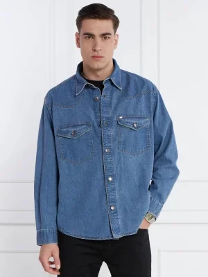 HUGO Koszula Elpazo | Regular Fit | denim