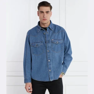 HUGO Koszula Elpazo | Regular Fit | denim