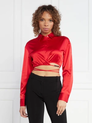HUGO Koszula Elsera | Cropped Fit