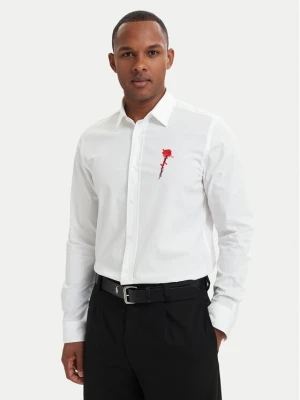 HUGO Koszula Emero 50566268 Biały Relaxed Fit