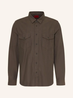 Hugo Koszula Epaz Regular Fit braun