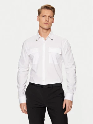 HUGO Koszula Ermetal 50534281 Biały Slim Fit