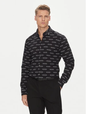 HUGO Koszula Ermo 50545349 Czarny Slim Fit