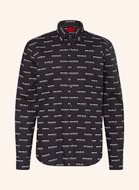 Hugo Koszula Ermo Casual Slim Fit schwarz