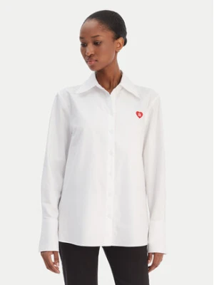 HUGO Koszula Erselia 50556398 Biały Regular Fit