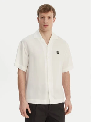 HUGO Koszula Espino 50560593 Écru Oversize Kremowy