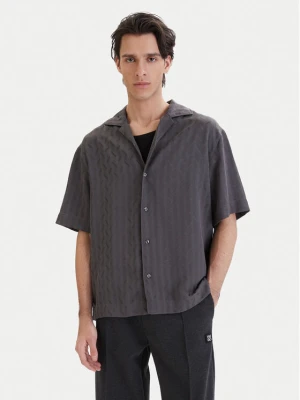 HUGO Koszula Espino 50560614 Szary Oversize