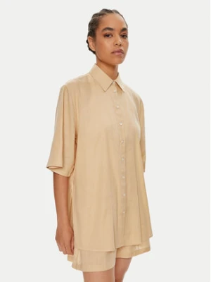 Hugo Koszula Etilliana 50515276 Beżowy Regular Fit