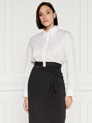 HUGO Koszula Evesia | Cropped Fit biały