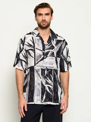HUGO Koszula Exolino | Oversize fit czarny