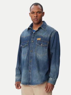 HUGO Koszula jeansowa Ebant 50565401 Niebieski Oversize