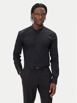 HUGO Koszula Kaleb 50551253 Czarny Slim Fit