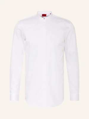 Hugo Koszula Kaleb Slim Fit Ze Stójką weiss