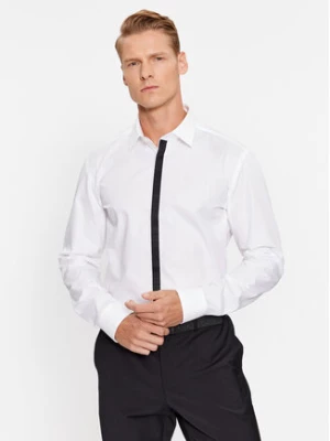 Hugo Koszula Keidi 50500966 Biały Slim Fit