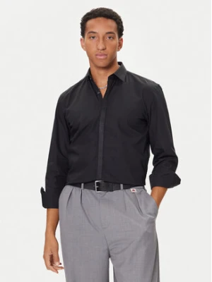 HUGO Koszula Keidi 50549775 Czarny Slim Fit