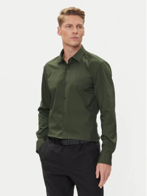 HUGO Koszula Kenno 50289499 Zielony Slim Fit
