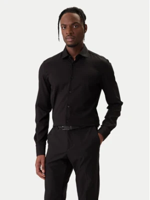 HUGO Koszula Kenno 50551242 Czarny Slim Fit