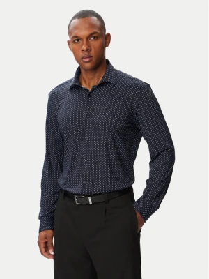 HUGO Koszula Kenno 50566332 Granatowy Slim Fit