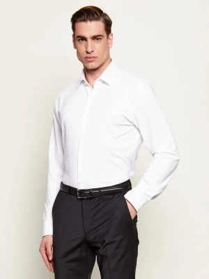 HUGO Koszula Kenno | Slim Fit biały